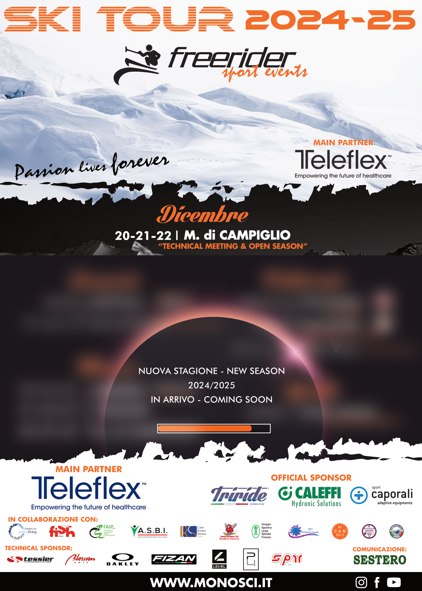 calendario ski tour 2024-2025